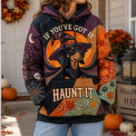 Hoodie - Dachshund on a witch's night — view 1