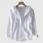 Kara - elegant hooded blouse — view 2