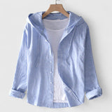 Kara - elegant hooded blouse — view 5