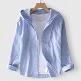 Kara - elegant hooded blouse — view 6