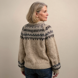 Karen - Retro Knitted Sweater — view 3