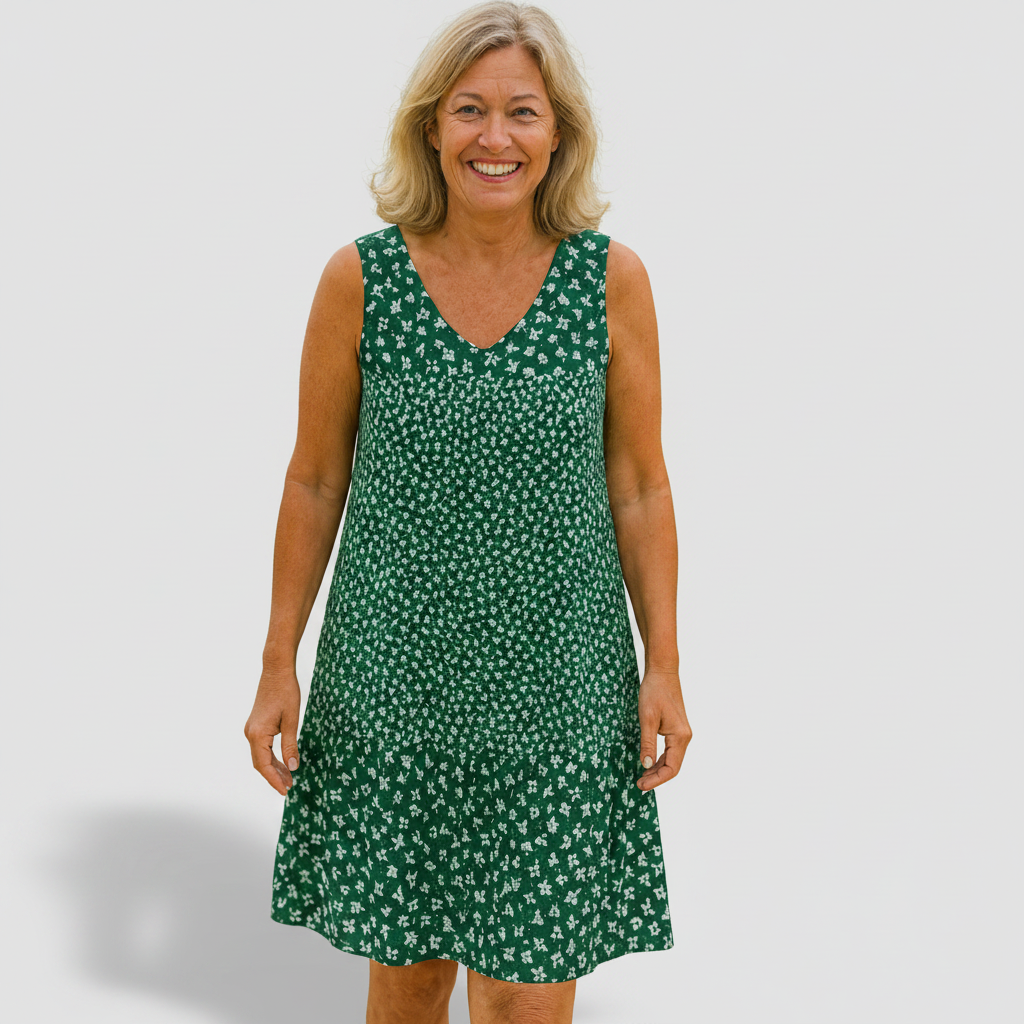 Kate - midi dress with an easy fit — view 3