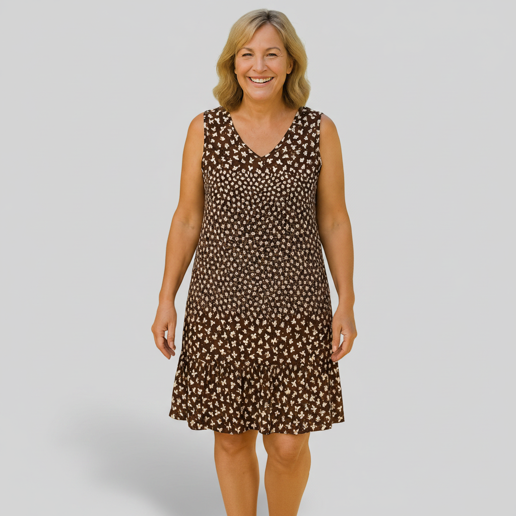 Kate - midi dress with an easy fit — view 4
