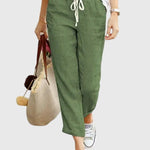 Kaylee - elegant women's summer pants — view 2