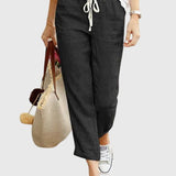 Kaylee - elegant women's summer pants — view 3