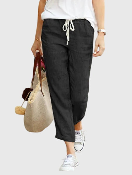Kaylee - elegant women's summer pants — view 3