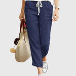 Kaylee - elegant women's summer pants — view 6