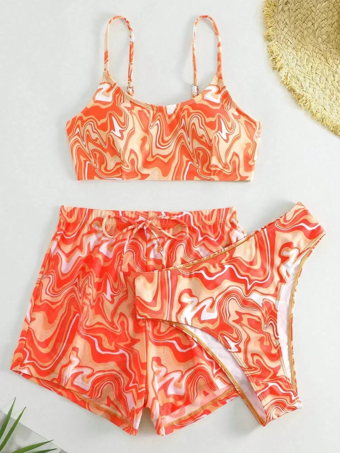 Kaylee - Women's 3 Piece Swim Set — view 4