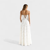 Kaylee - Floral Lace Maxi Dress — view 2