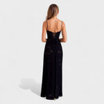Kaylee - Floral Lace Maxi Dress — view 4
