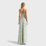 Kaylee - Floral Lace Maxi Dress — view 8