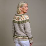 Keira - retro Icelandic cardigan — view 3