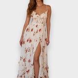 Keira - floral print midi dress — view 1