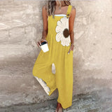 Comfortable patterned overalls — view 8