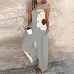 Comfortable patterned overalls — view 10