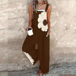 Comfortable patterned overalls — view 11