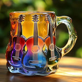 3D guitar mug — view 1