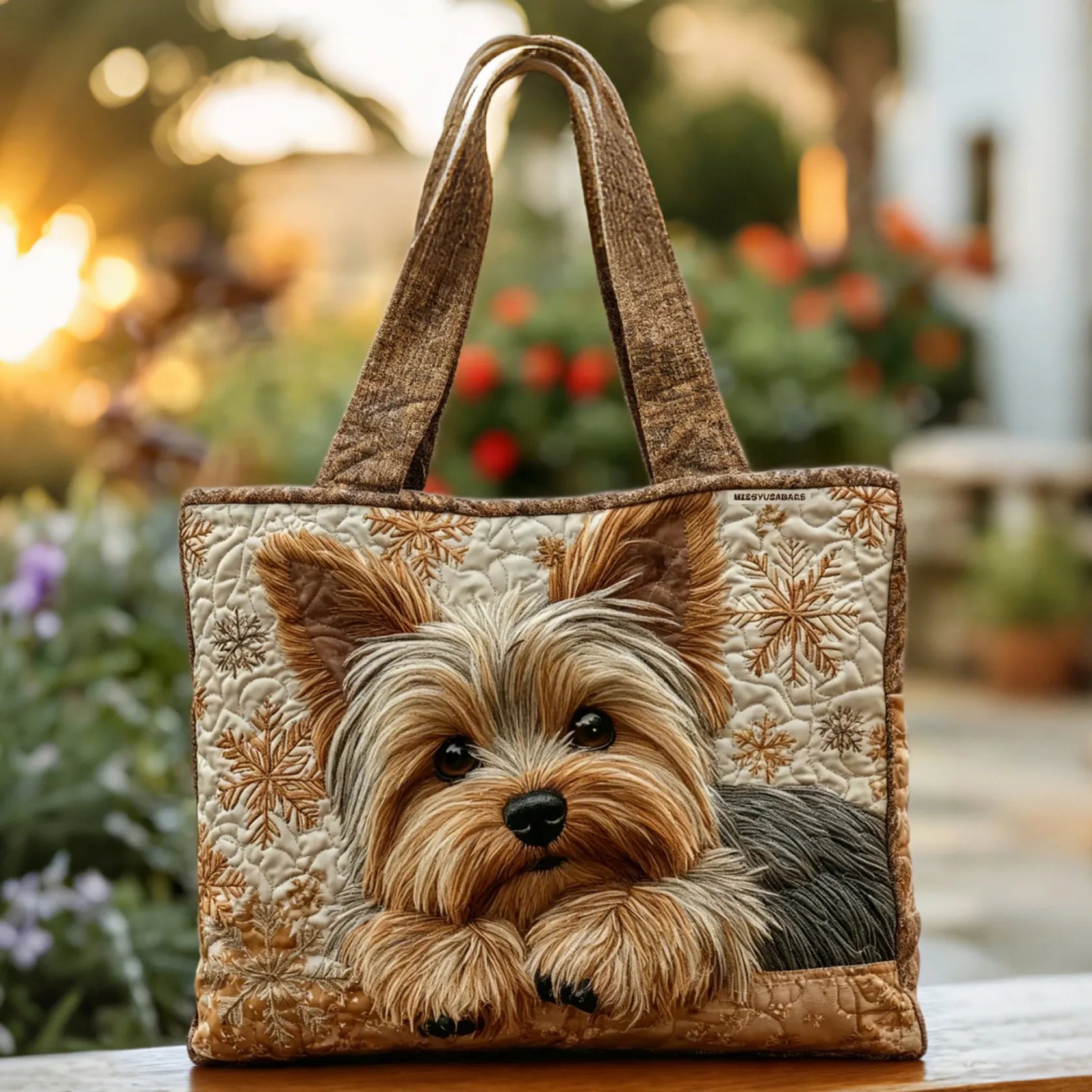 Melody - quilted bag adorable yorkshire — view 1