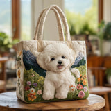 Melody - quilted bag, enchanted dog — view 1