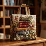 Melody - quilted bag, flower print — view 1