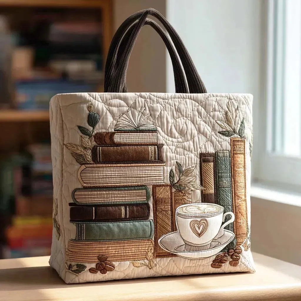 Melody - quilted bag, coffee chapter — view 1