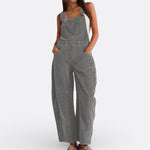 Kimberly - fluid wide leg jumpsuit — view 6