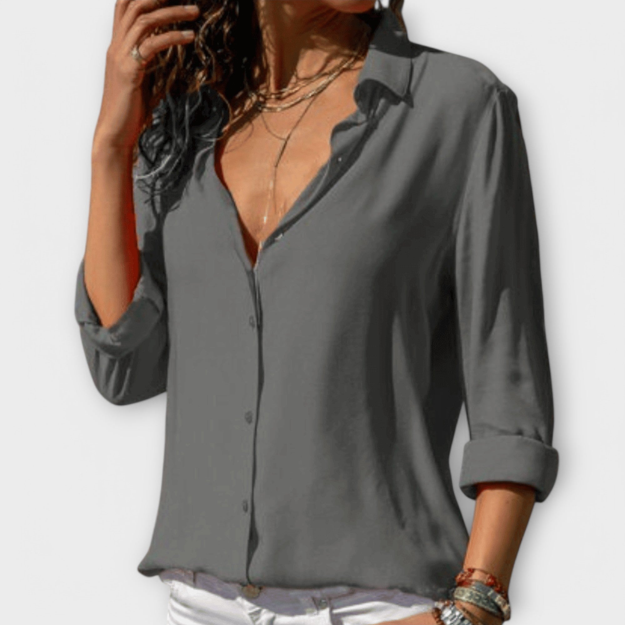 Kinsley - elegant blouse — view 3