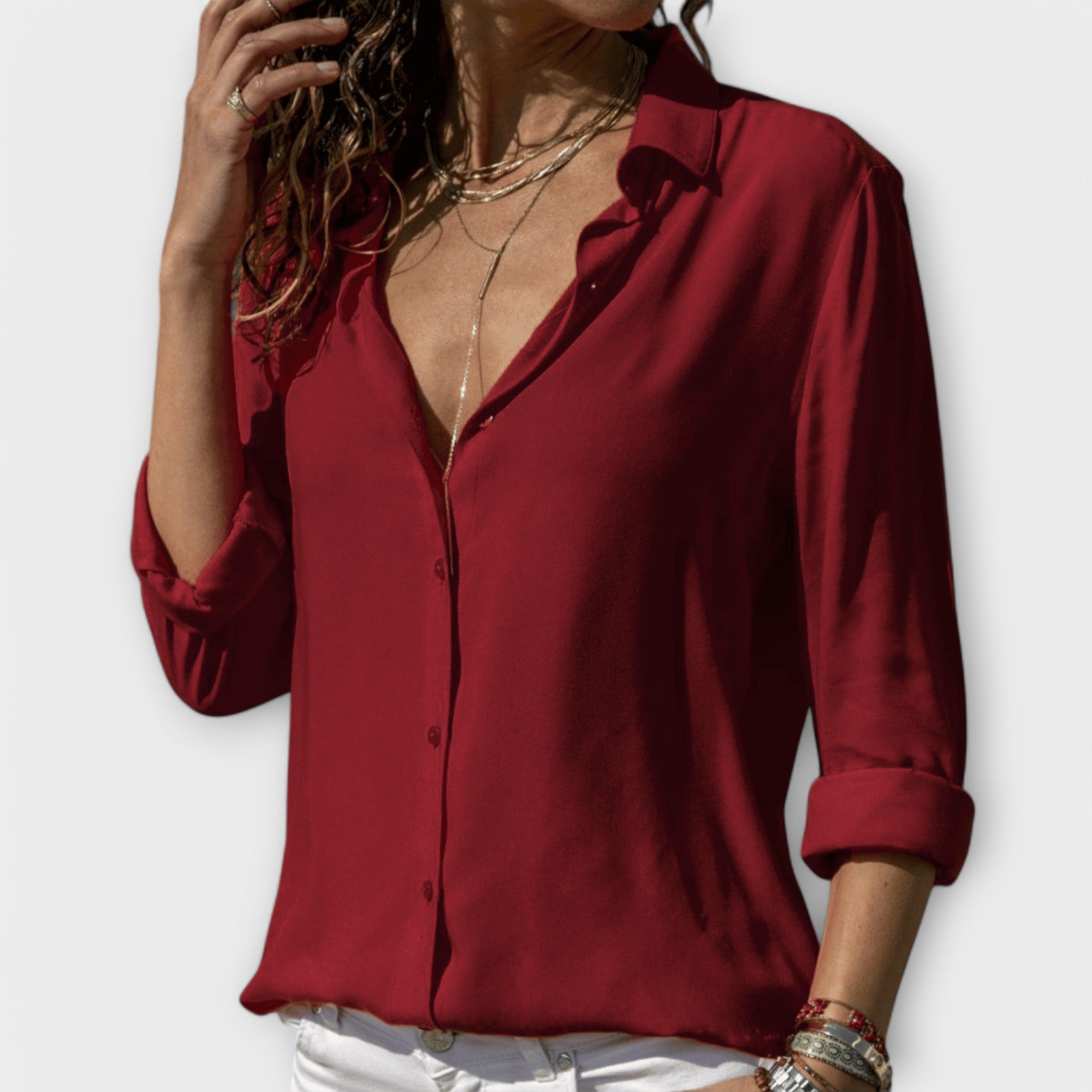 Kinsley - elegant blouse — view 4
