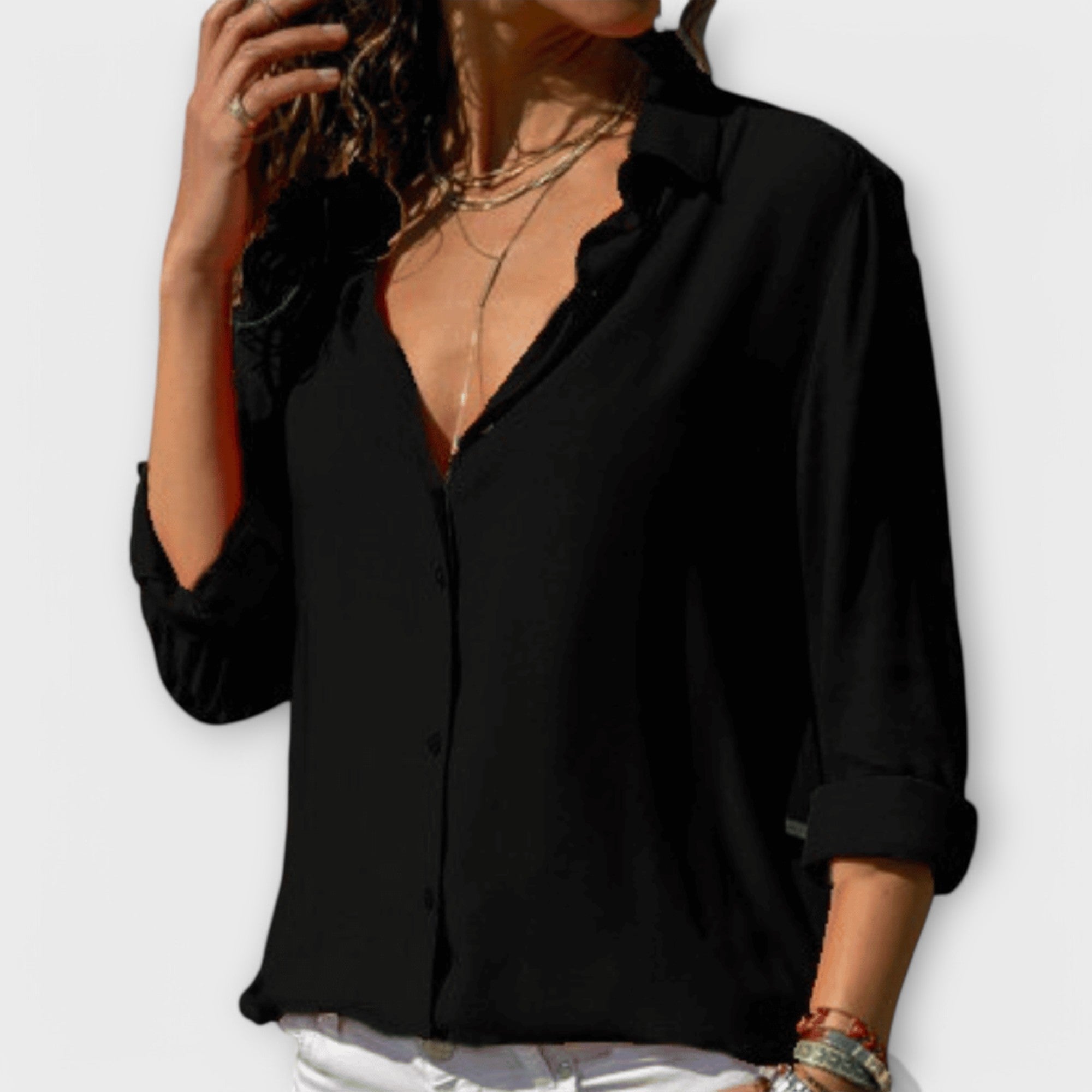 Kinsley - elegant blouse — view 7
