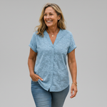 Kinsley - cotton canvas comfort top — view 2