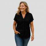 Kinsley - cotton canvas comfort top — view 3
