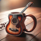 Classic guitar mug — view 1