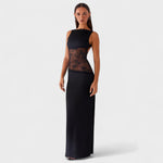 Kylie - Long Lace Dress — view 3
