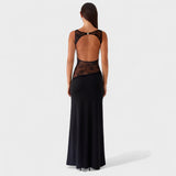 Kylie - Long Lace Dress — view 4