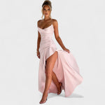 Kylie - Pink Maxi Dress — view 1