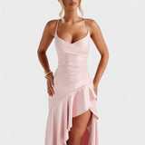 Kylie - Pink Maxi Dress — view 5