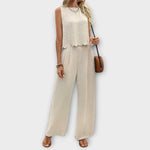 Lainey - Vest with Petals and Pants — view 1
