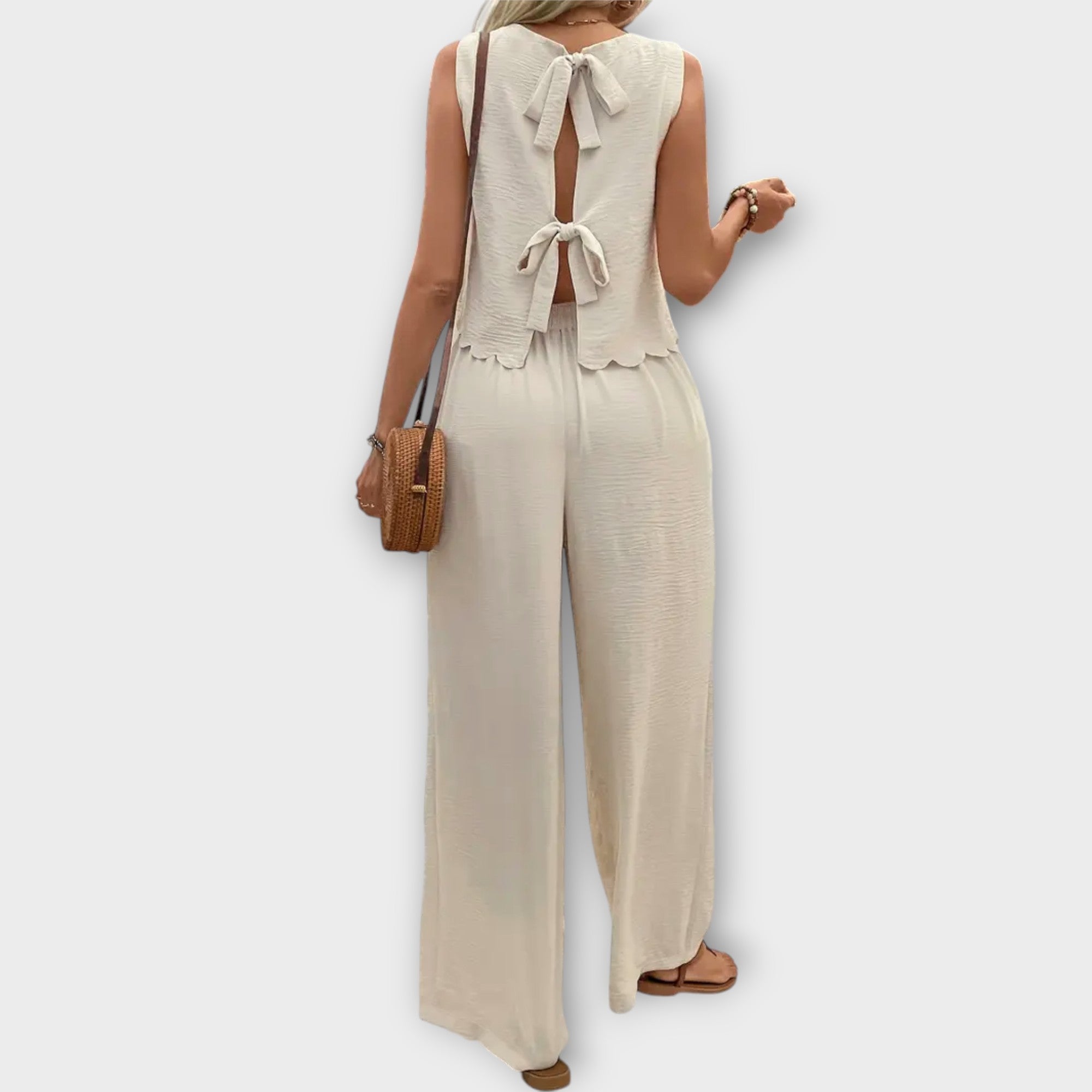 Lainey - Vest with Petals and Pants — view 2
