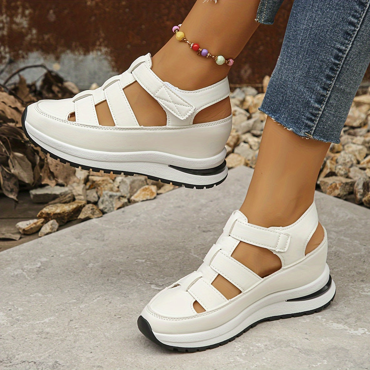 Lainey - platform sandals — view 4