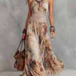 Lainey - stylish maxi dress with lace trim — view 2