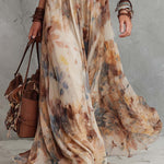 Lainey - stylish maxi dress with lace trim — view 4
