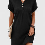 Lainey - draped dress — view 2