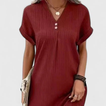 Lainey - draped dress — view 7
