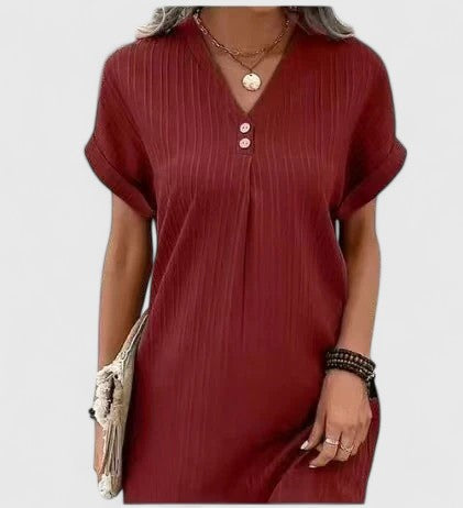 Lainey - draped dress — view 7