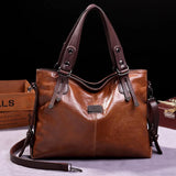 Leah - women's refined soft leather bag — view 5