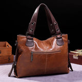 Leah - women's refined soft leather bag — view 7