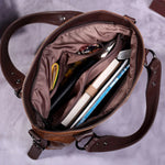Leah - women's refined soft leather bag — view 9