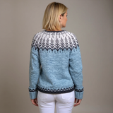 Leah - Retro Icelandic Cardigan — view 3