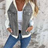 Leslie - Denim Hooded Jacket — view 7
