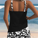Leslie - swimsuit with top pattern boxer set — view 4